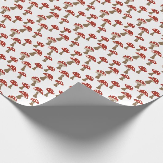 Mushrooms Wrapper Geschenkpapier (Ecke)