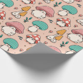 Mushrooms Wrapper Geschenkpapier (Ecke)