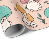 Mushrooms Wrapper Geschenkpapier (Rolleneckpunkt)