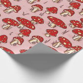 Mushrooms Wrapper Geschenkpapier (Ecke)
