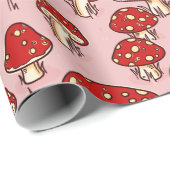 Mushrooms Wrapper Geschenkpapier (Rolleneckpunkt)