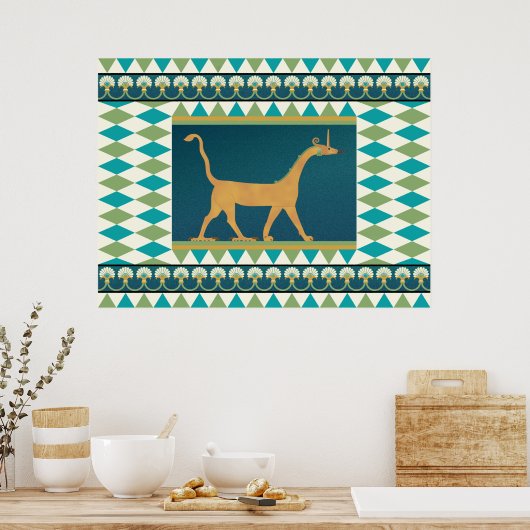 Mushussu Dragon Poster (Küche)