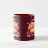 MUSHy mit dir sein Zweifarbige Tasse (Mittel)