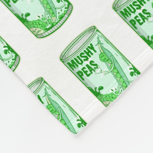 Mushy Peas Fleecedecke (Ecke)