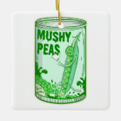Mushy Peas Keramikornament (Vorderseite)