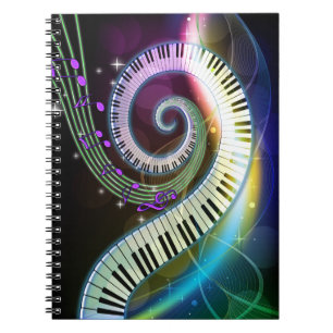 Music 1 Notebook Notizblock