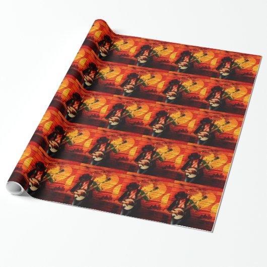 Music 21 Wrapping Paper Geschenkpapier (Ungerollt)
