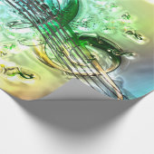 Music 34 Wrapping Paper Geschenkpapier (Ecke)