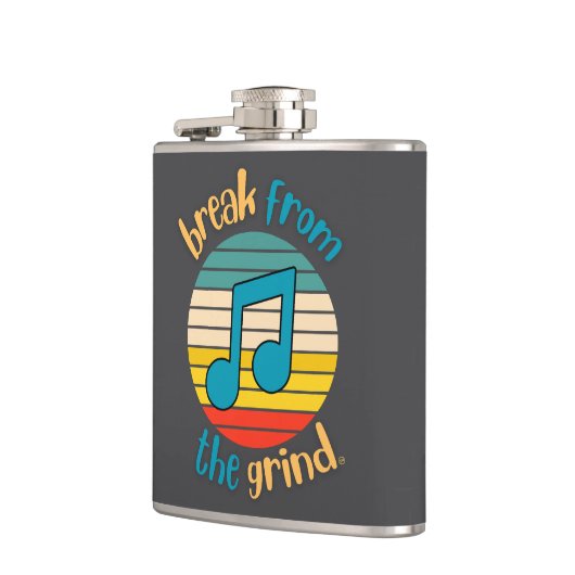 Music Achte Note BFTG Flachmann (Links)