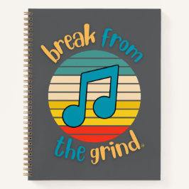 Music Achte Note BFTG Notizblock