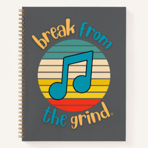 Music Achte Note BFTG Notizblock