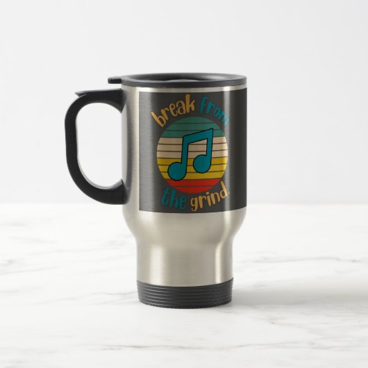 Music Achte Note BFTG Reisebecher (Links)