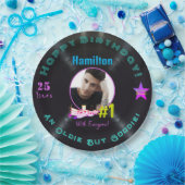 Music Album Birthday Paper Plate - HAMbWG Pappteller (Party)