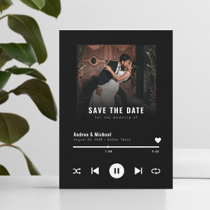 Music Album Cover Playlist 2 Dark Fotos Wedding Save The Date