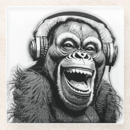 Music Ape Glasuntersetzer
