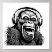 Music Ape Poster (Vorne)
