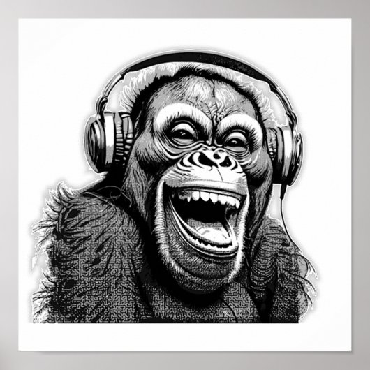 Music Ape Poster (Vorne)