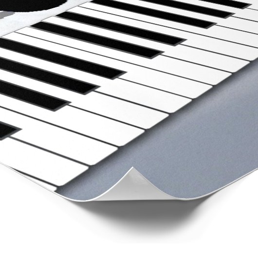 Music Appreciation and Talent personalize Poster (Ecke)