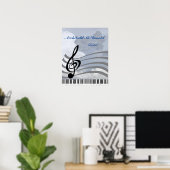 Music Appreciation and Talent personalize Poster (Heimbüro)