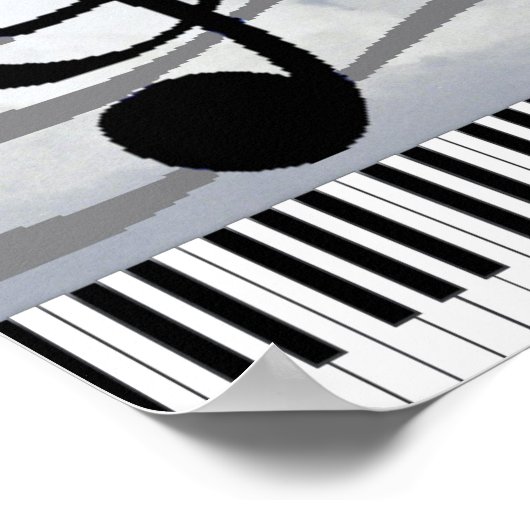 Music Appreciation and Talent personalize Poster (Ecke)