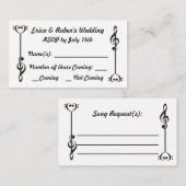 Music Arrow UAWG Begleitkarte (Vorne/Hinten)