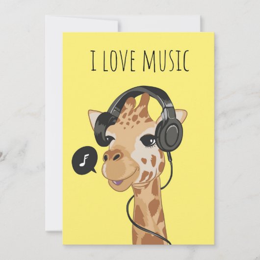 Music Art I Liebe Music Save The Date (Vorderseite)
