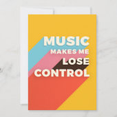 Music Art Music macht mich zu einer verlassenen Ko Save The Date (Vorderseite)