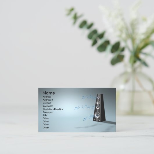 music_b visitenkarte (Stehend Vorderseite)