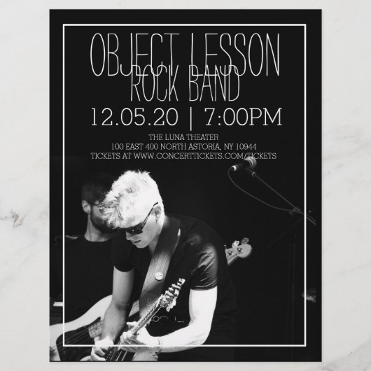 Music Band Concert Flyer (Vorne)