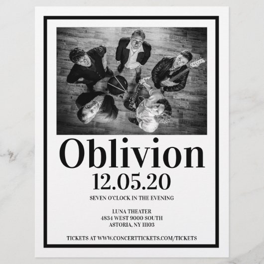 Music Band Concert Flyer (Vorne)