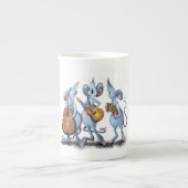 Music Band Mouse Bone China Tasse (Vorderseite)