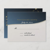 Music Bar Mitzvah/Response-Karte RSVP Karte (Vorne/Hinten)