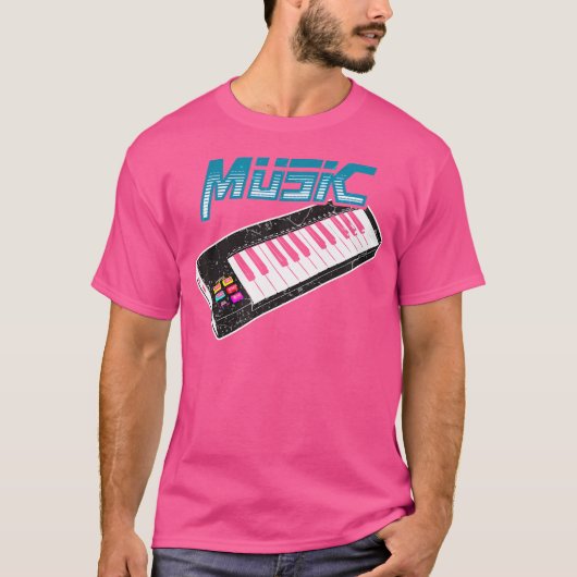Music Beat Maker Drum Machine Shirt Drummer Keyboa (Vorderseite)