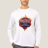 Music Because Psychiatrists Are Expensive  Tri-Blend Shirt (Vorderseite)