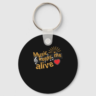 Music Behalte Me Alive Schlüsselanhänger