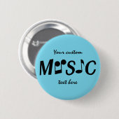 MUSIC-benutzerdefinierte Farb- und Texttasten Button (Vorne & Hinten)