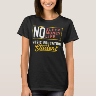 Music Bildung Major Studen Abschluss T-Shirt