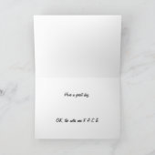 Music Birthday Card Karte (Innenseite)