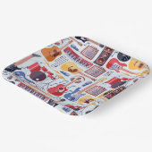 Music Birthday Party Instruments Pappteller (Gewinkelt)