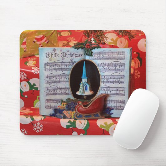 Music Book Music Box Maus Pad Mousepad (Mit Mouse)