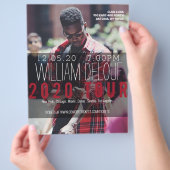 Music, Book, Tour, Band, Author Flyer (Hand)