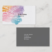 Music Business Card Visitenkarte (Vorne/Hinten)