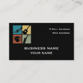 Music Business Card Visitenkarte (Vorderseite)