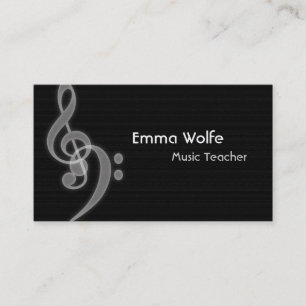 Music Business Card Visitenkarte