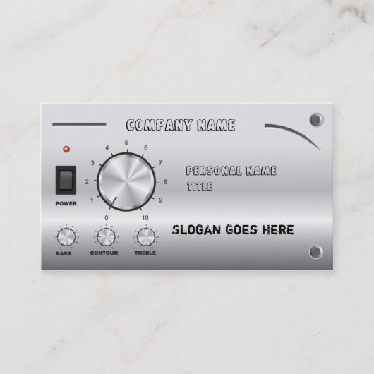 Music_Business Visitenkarte (Vorderseite)