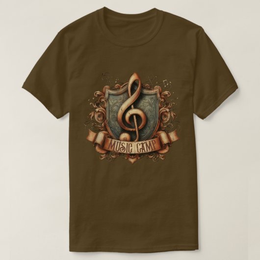 Music Camp T - Shirt (Design vorne)