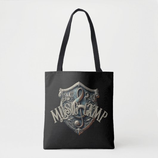 Music Camp Tote Bag Tasche (Vorderseite)