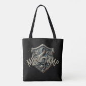 Music Camp Tote Bag Tasche (Rückseite)