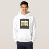 Music Cassette Mens Hoodie (Vorne ganz)