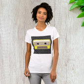 Music Cassette Womens T - Shirt